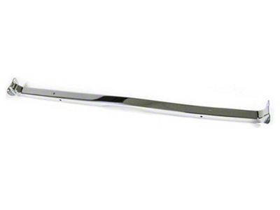 Classic Chevy - Radiator Core Support Upper Crossbar, Chrome, 1957