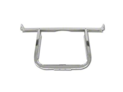 Radiator Support without Upper Bar; Chrome (1955 I6 150, 210, Bel Air, Nomad)