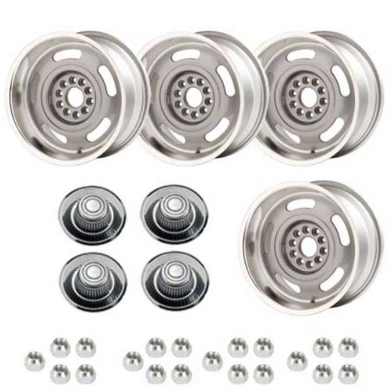 Ecklers Classic - Rally Wheel Kit, 1-Piece Cast Aluminum With Tall ...