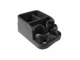 Classic Console/Organizer With Drink, Coin, And CD Holders, Black (60-69 Comet; 60-70 Falcon; 61-65 Falcon Sedan Delivery)