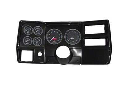 Classic Dash Instrument Panel, Carbon Fiber, With AutometerUltralite Electric Gauges, 1973-1983