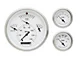 Classic Instruments Gauge Package; White (1957 150, 210, Bel Air, Nomad)