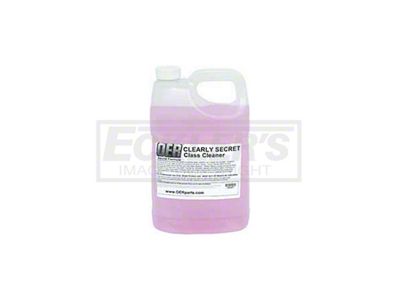 Clearly Secret Glass Cleaner, 1 Gallon