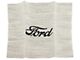 Cloth Speaker Cover - Ford Script - Original Type Cloth - Open Car - Ford