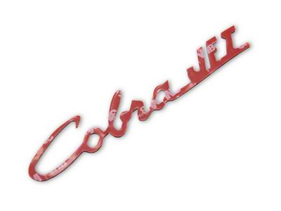 Cobra Jet Emblem Foam Backing