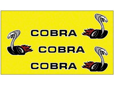 Cobra Snake Decal, Complete Kit, Fairlane, Torino, 1970