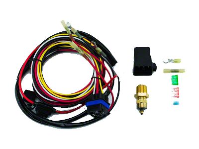 COLD-CASE Radiator Electric Fan Relay Wiring Kit (60-69 Comet; 60-70 Falcon; 61-65 Falcon Sedan Delivery)