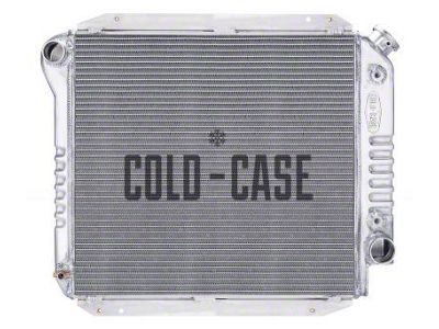 COLD-CASE Radiators Aluminum Performance Radiator; Thin Core (66-77 V8 Bronco)