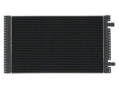 COLD-CASE Radiators Universal A/C Condenser; 26x14-Inch; Black (Universal; Some Adaptation May Be Required)
