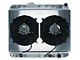 COLD-CASE Radiators Aluminum Performance Radiator with Dual 12-Inch Fans (64-65 GTO, LeMans, Tempest w/ Automatic Transmission & A/C)