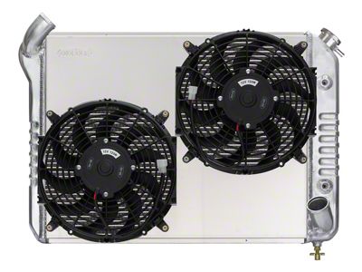 COLD-CASE Radiators Aluminum Performance Radiator with Dual 12-Inch Fans (66-68 Big Block V8 Corvette C2 & C3)