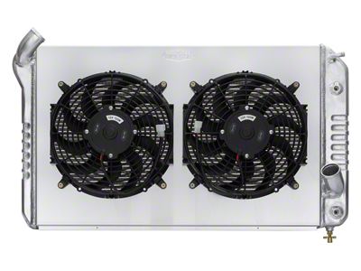 COLD-CASE Radiators Aluminum Performance Radiator with Dual 12-Inch Fans (69-72 Big Block V8 Corvette C3)