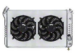 COLD-CASE Radiators Aluminum Performance Radiator with Dual 12-Inch Fans (69-72 Small Block V8 Corvette C3)