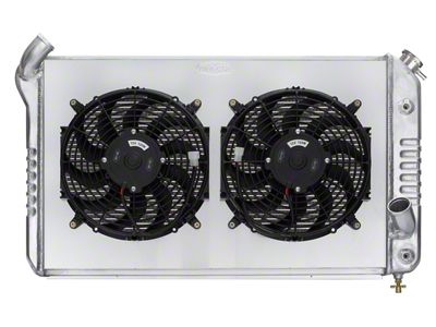 COLD-CASE Radiators Aluminum Performance Radiator with Dual 12-Inch Fans (69-72 Small Block V8 Corvette C3)