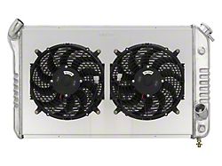 COLD-CASE Radiators Aluminum Performance Radiator with Dual 12-Inch Fans (73-76 Corvette C3)