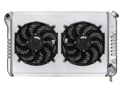 COLD-CASE Radiators Aluminum Performance Radiator with Dual 12-Inch Fans (77-82 Corvette C3)