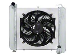 COLD-CASE Radiators Aluminum Performance Radiator with Single 16-Inch Fan (61-62 Small Block V8 Corvette C1)