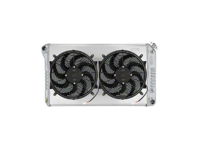 COLD-CASE Radiators Aluminum Performance Radiator with Dual 14-Inch Fans (66-71 442)