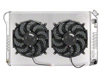 COLD-CASE Radiators LS Swap Aluminum Performance Radiator with Dual 12-Inch Fans (78-88 Monte Carlo)