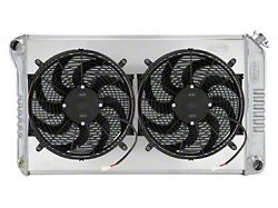 COLD-CASE Radiators Aluminum Performance Radiator with Dual 14-Inch Fans (68-72 Skylark w/ Manual Transmission)