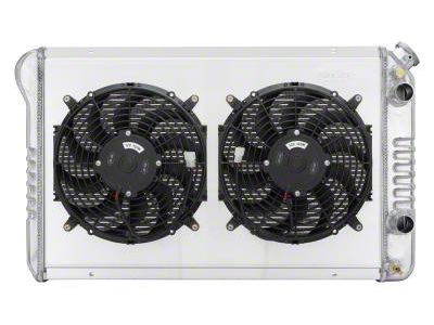 COLD-CASE Radiators Aluminum Performance Radiator with Dual 12-Inch Fans (82-92 Firebird w/ LS Swap)