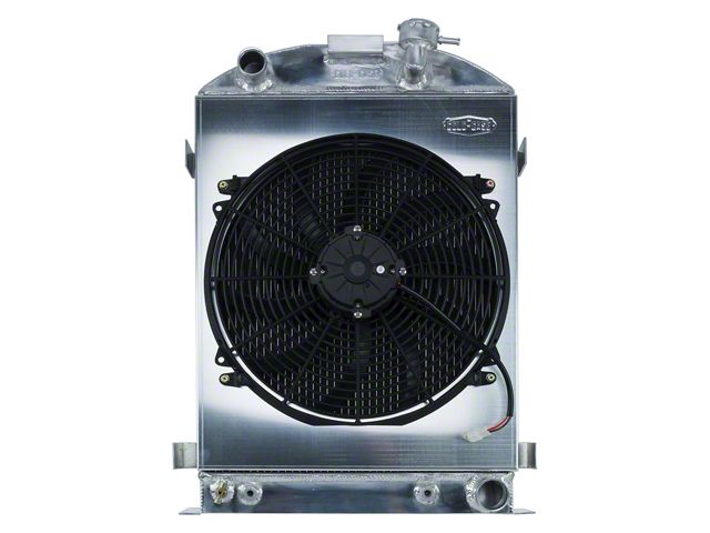 Large Car Radiator COLD-CASE Radiators Ecklers Aluminum Performance Radiator with 16-Inch ...