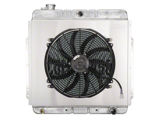 One Fan Radiator COLD-CASE Radiators Ecklers Aluminum Performance Radiator with 16-Inch ...