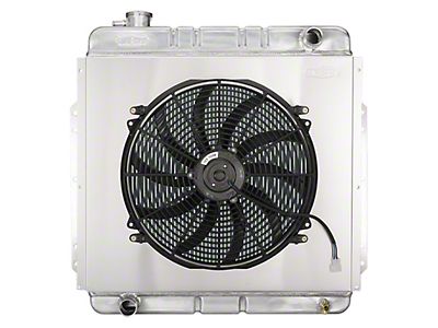 Cold Case Radiators 53-56 Ford F100 Radiator and 16in Fan Kit