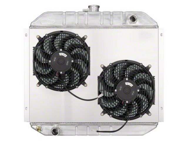One Fan Radiator COLD-CASE Radiators Ecklers Coyote Swap Aluminum Performance Radiator ...