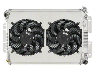 COLD-CASE Radiators Aluminum Performance Radiator with Dual 12-Inch Fans (67-69 Firebird w/ Automatic Transmission)