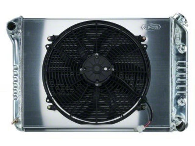 Large Radiator Fans COLD-CASE Radiators Ecklers Aluminum Performance Radiator with 16-Inch ...