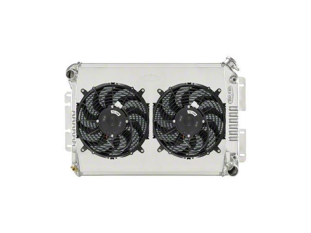 COLD-CASE Radiators Aluminum Performance Radiator with Dual 12-Inch Fans (67-69 Camaro w/ Automatic Transmission)
