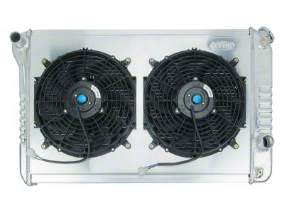 COLD-CASE Radiators Aluminum Performance Radiator with Dual 12-Inch Fans (82-92 Camaro)