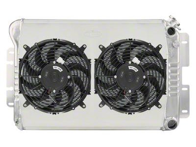 COLD-CASE Radiators LS Swap Aluminum Performance Radiator with Dual 12-Inch Fans (67-69 Camaro)