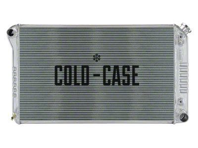 COLD-CASE Radiators Aluminum Performance Radiator; 19-Inches High (77-87 C10 w/ Automatic Transmission)