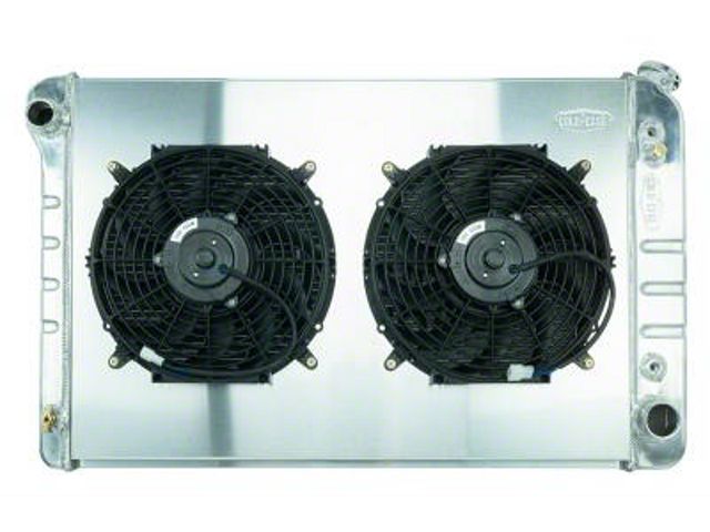Box Radiator 10 Inch Single COLD-CASE Radiators Ecklers Aluminum Performance Radiator with Dual 12 ...