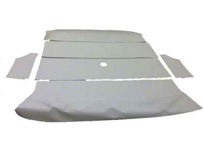 Comet Hardboard Headliner, Hardtop, Parchment, Set, 1964-65