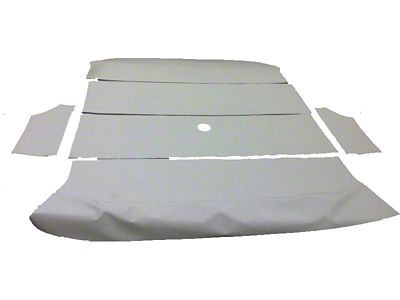 Comet Hardboard Headliner, Hardtop, Parchment, Set, 1964-65