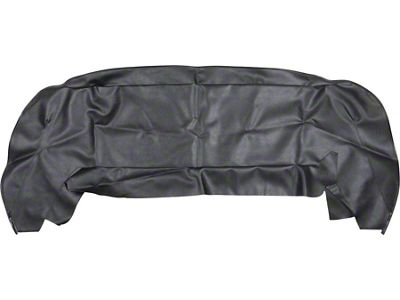 Convertible Top Well Liner - Ford - Black Vinyl