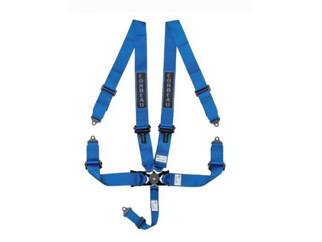 Corbeau 5-Point 3 Camlock Harness Belt Blue