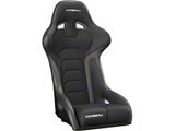 Corbeau FX1 Pro Seat Black Cloth Pro (59-87 El Camino; 71-77 Sprint; 78-87 Caballero)