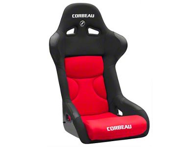 Corbeau FX1 Pro Seat Black / Red Cloth