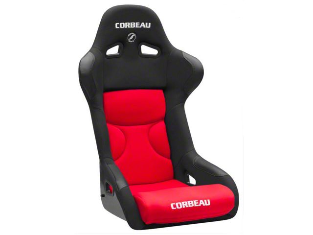 Corbeau FX1 Pro Seat Black / Red Cloth