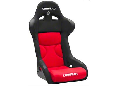 Corbeau FX1 Pro Seat Black / Red Cloth Pro