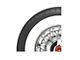 Corevtte Tire, Original Appearance, Radial Construction, 7.10 x 15 With 2-3/4 Whitewall, 1953-1961