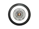 Corevtte Tire, Original Appearance, Radial Construction, 7.60 x 15 With 3-1/4 Whitewall, 1953-1961
