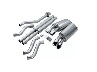 Corsa Performance Sport Cat-Back Exhaust with Black Tips (92-95 Corvette C4, Excluding ZR1)