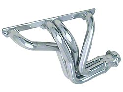 1-5/8-Inch Long Tube Headers; Polished Ceramic (84-91 Corvette C4)