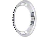 15-Inch Rally Wheel Trim Ring; 2-1/4-Inch Deep; Stainless Steel (67-82 Corvette C2 & C3)
