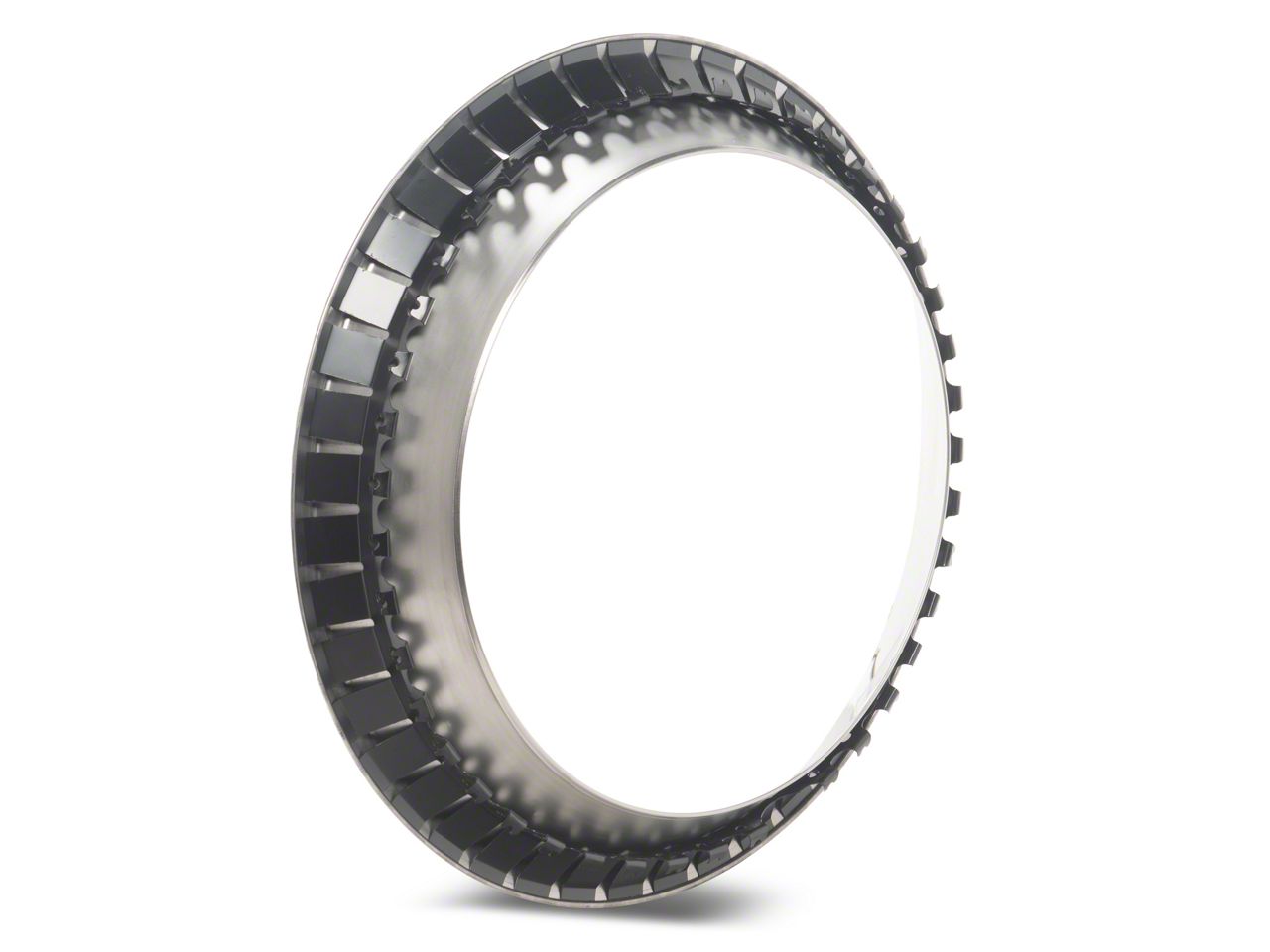 Ecklers 15-Inch Rally Wheel Trim Ring; 2-1/4-Inch Deep; Stainless